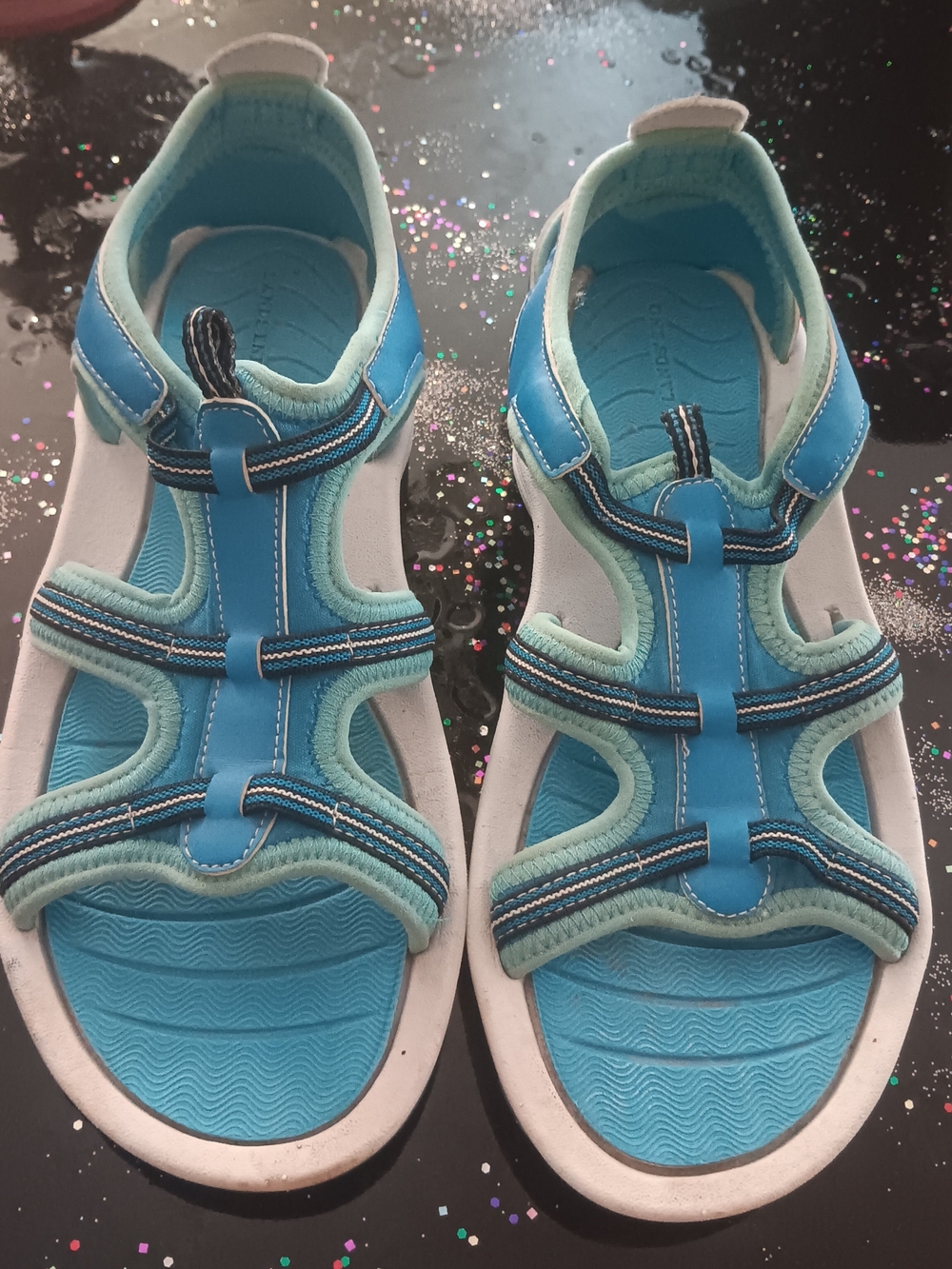 Blue Women's Active Comfort Sandals